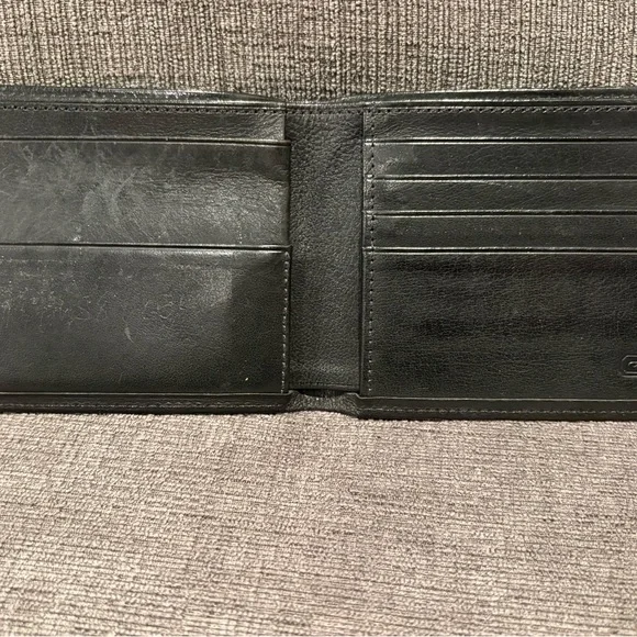 Coach Black Leather Men's Wallet